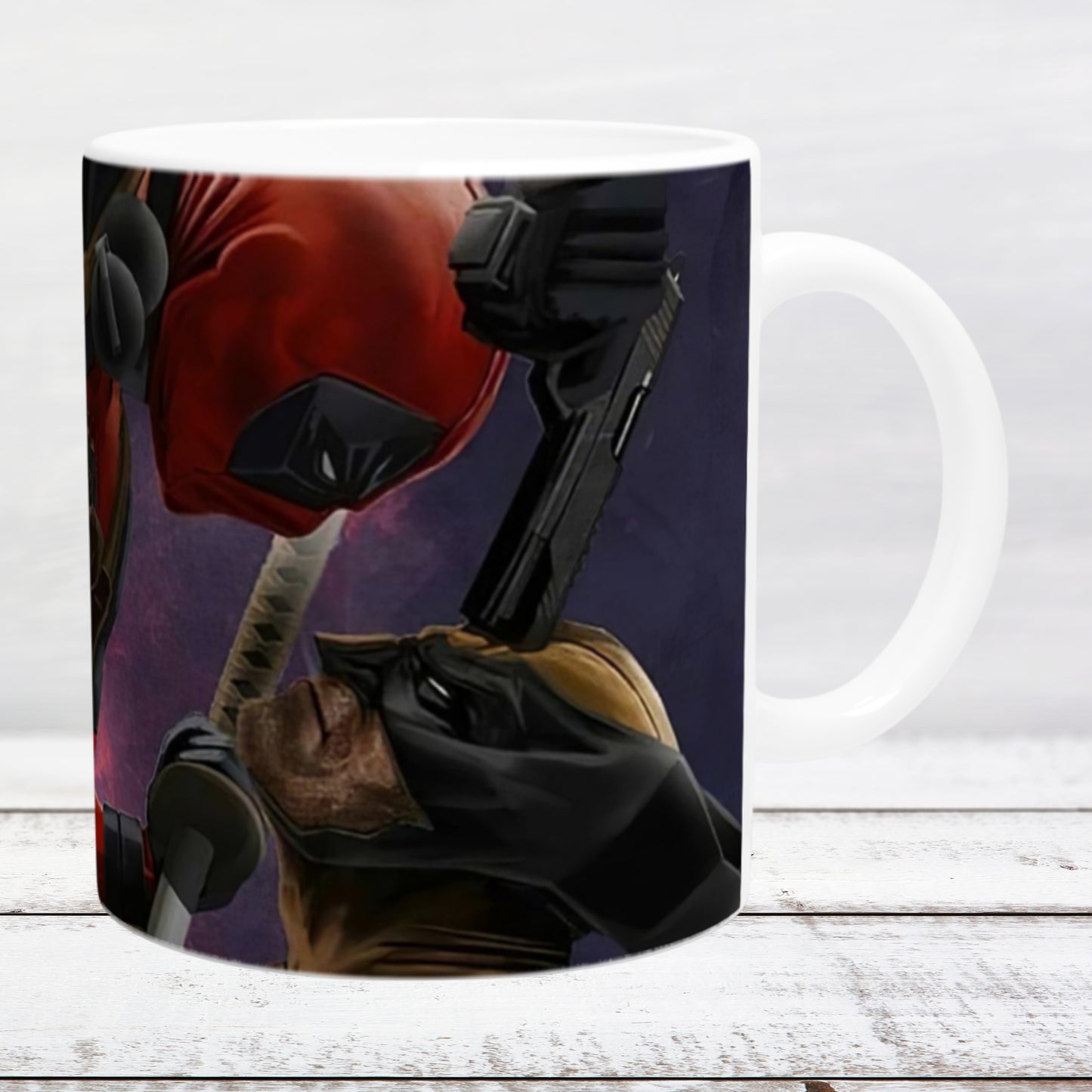 Ceramic mug 11oz / 325 ml Merc with a Mouth