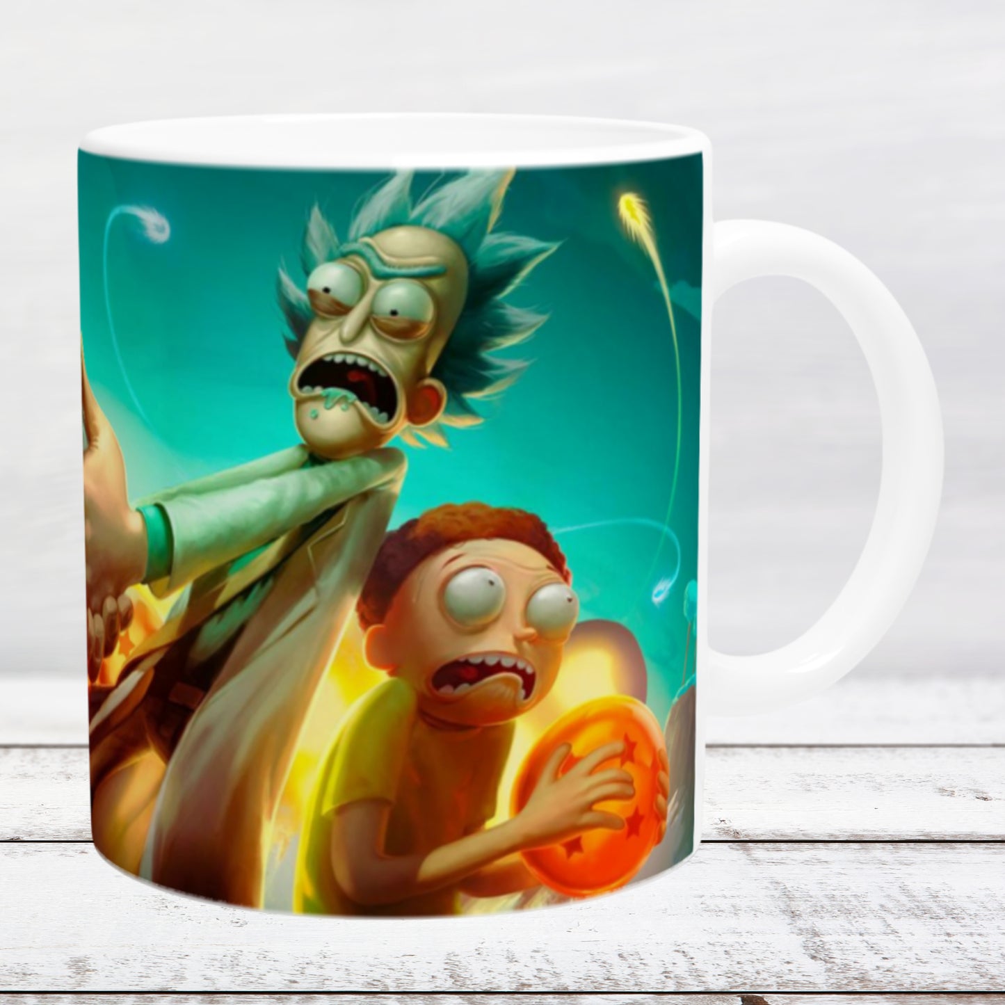 Ceramic mug 11oz / 325 ml Rick and Morthy