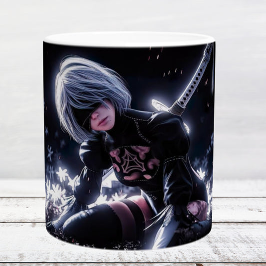 Ceramic Mug 11oz / 325 ml Nier 2B
