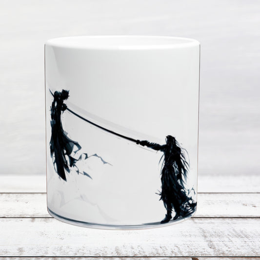 Ceramic mug 11oz / 325 ml FF7 Sephiroth and Cloud