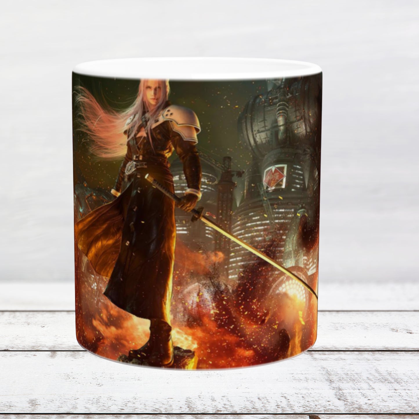 Ceramic mug 11oz / 325 ml FF7 Sephiroth