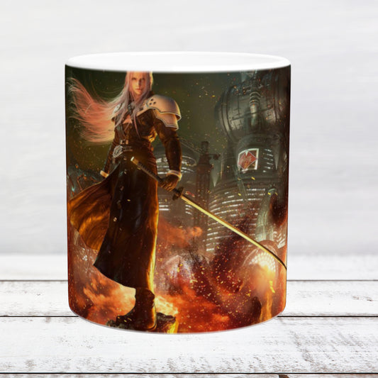 Ceramic mug 11oz / 325 ml FF7 Sephiroth