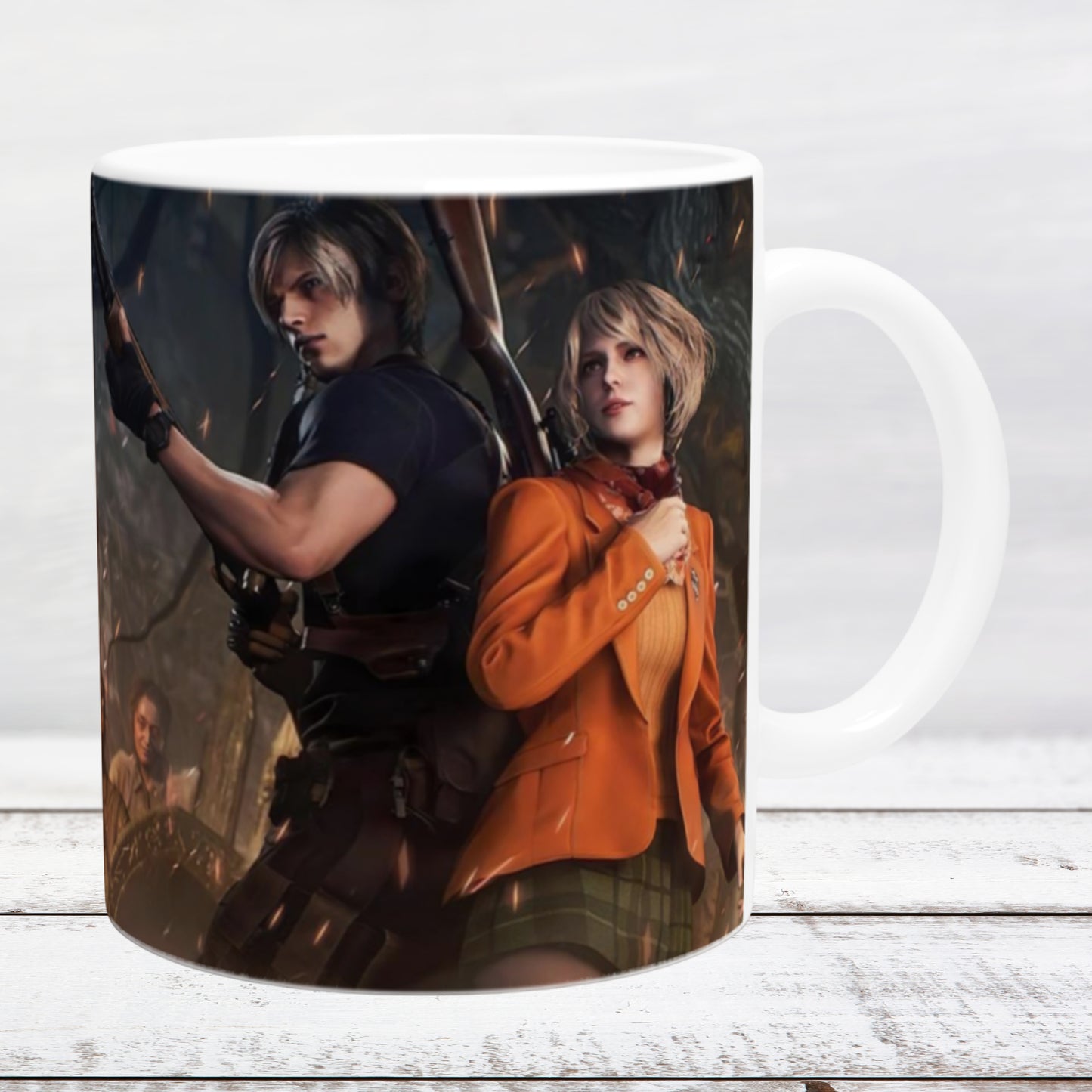 Keramiktasse 11oz / 325 ml Resident Evil 4