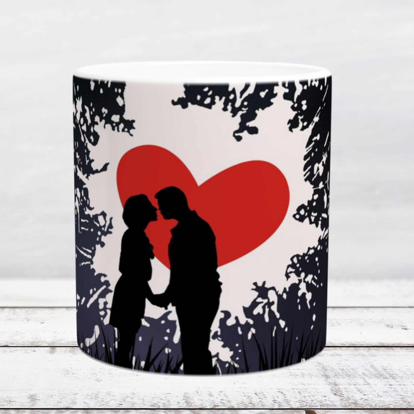 Ceramic mug 11oz / 325 ml Heart