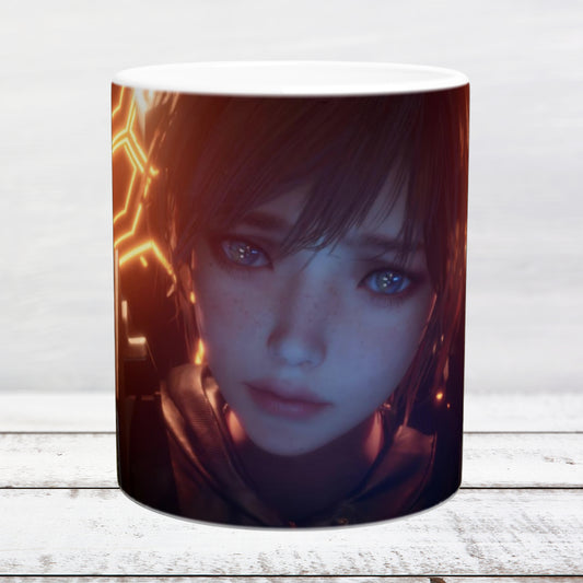 Ceramic mug 11oz / 325 ml Stellar Blade Lily