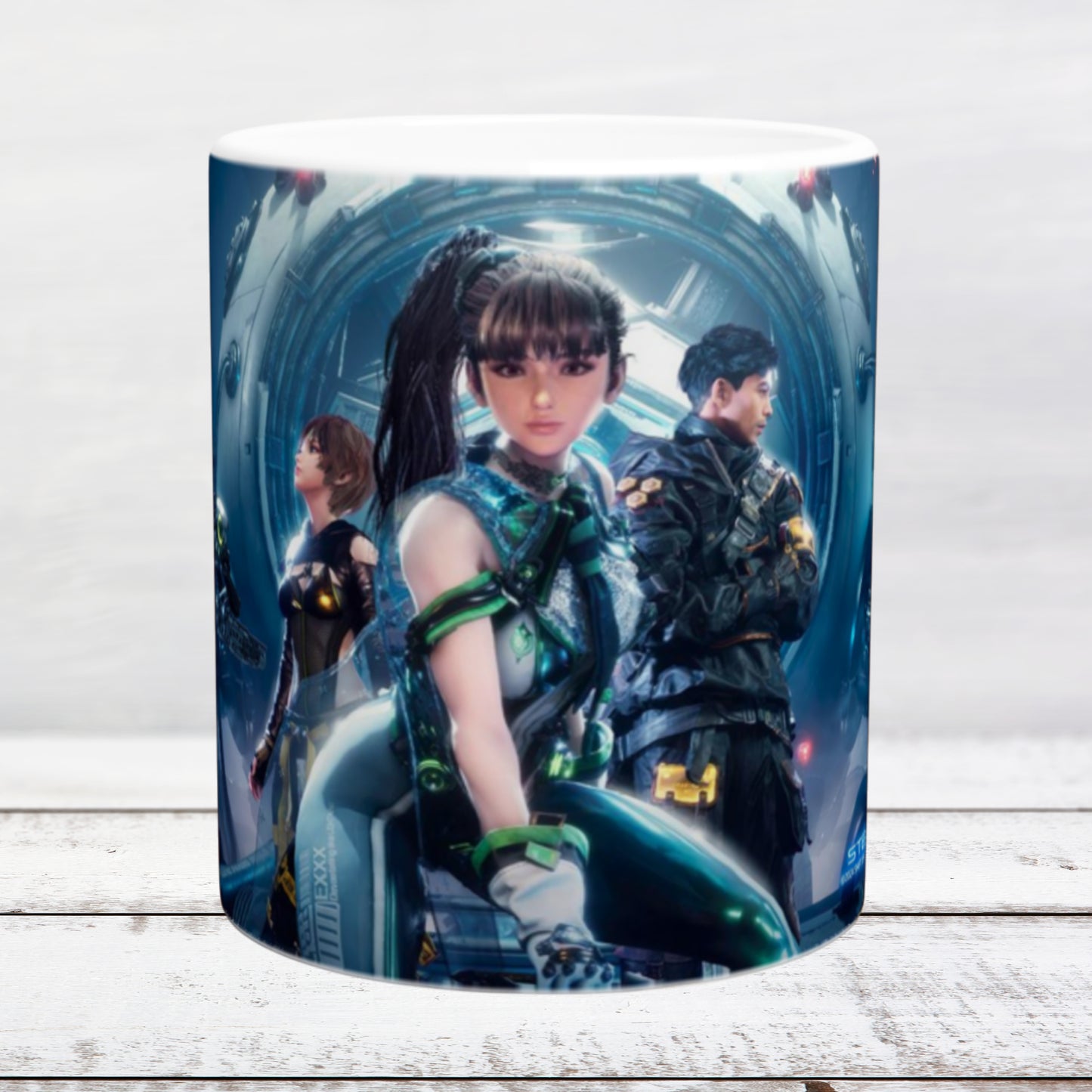 Keramiktasse 11oz / 325 ml Stellar Blade