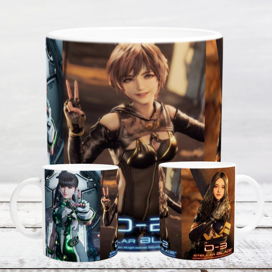 Ceramic Mug 112oz / 325ml Stellar Blade Eve Lily Tachy