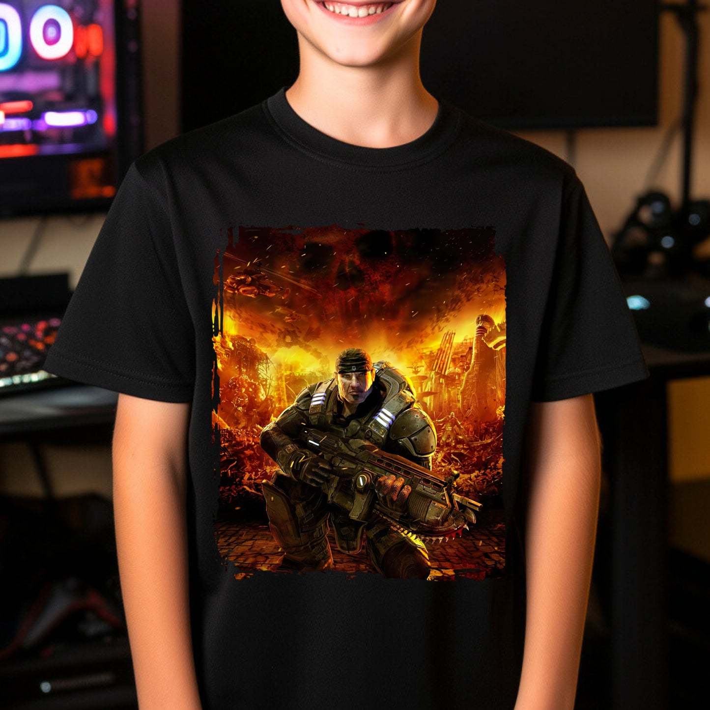 Kids gaming shirt Gears of War