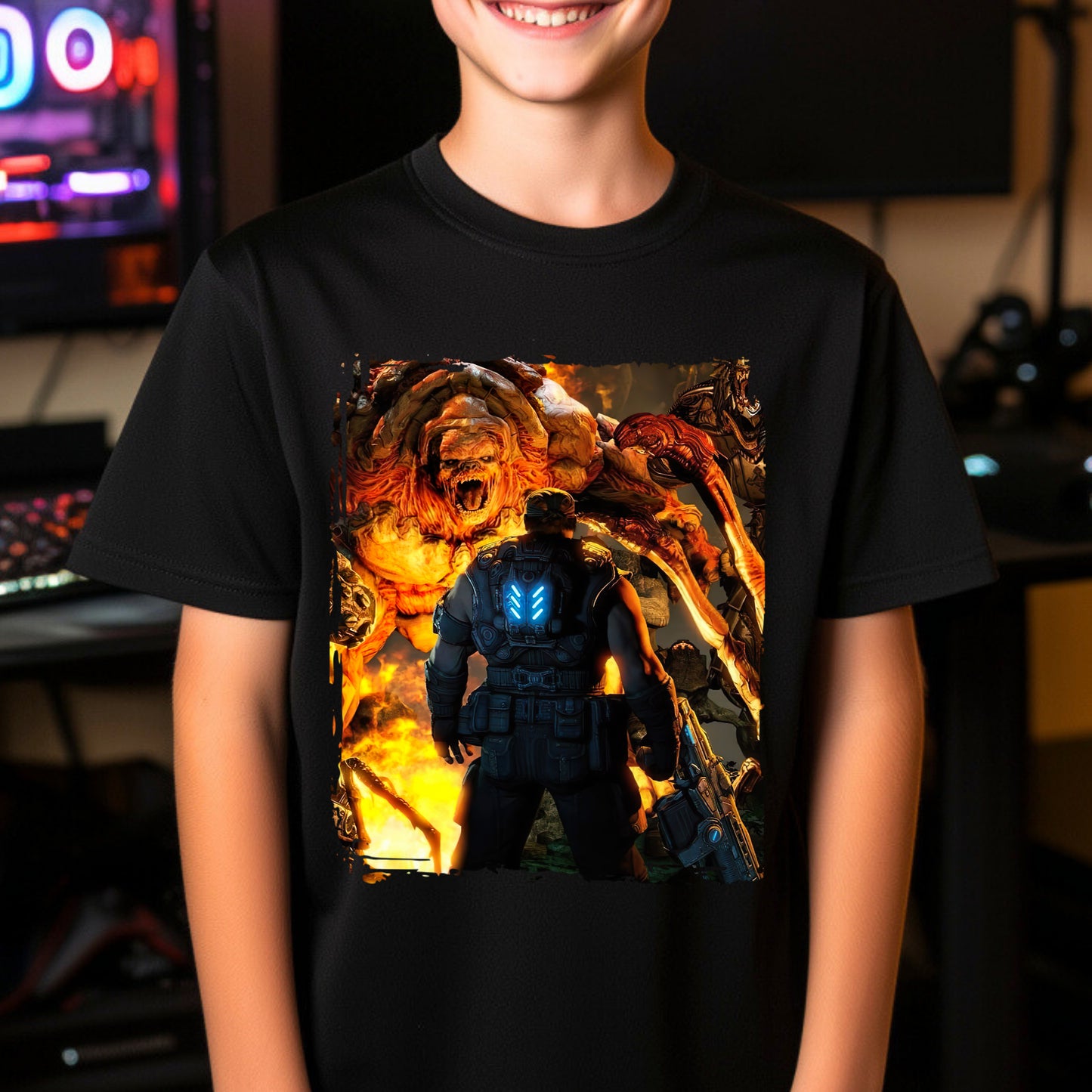 Kids gaming shirt Gears of War