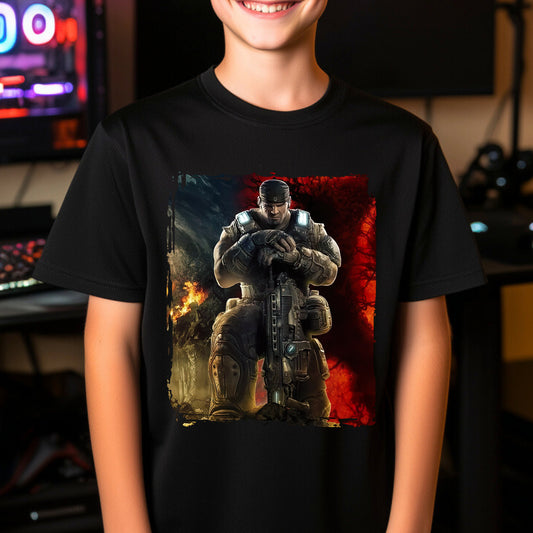 Kids gaming shirt Gears of War