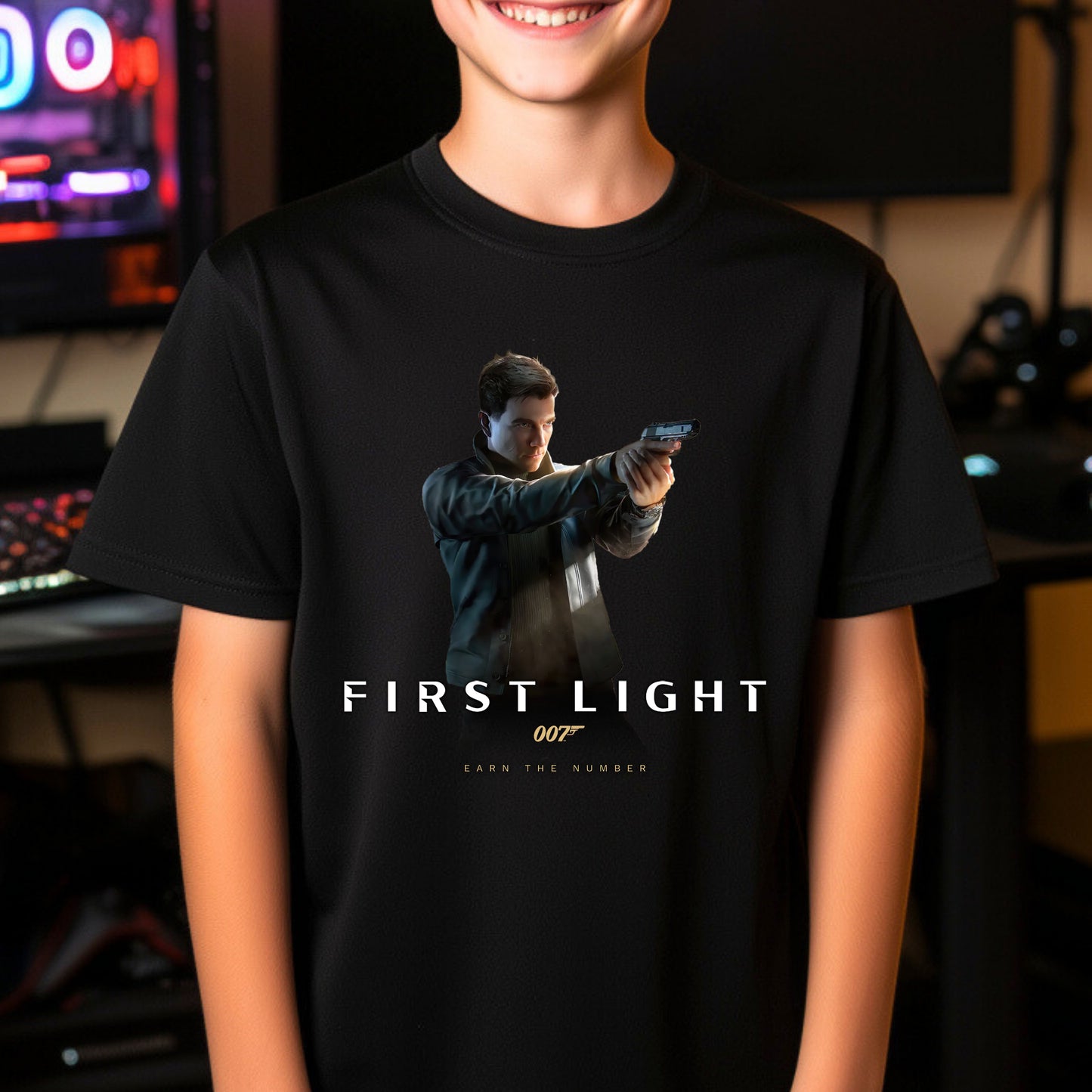Kids gaming shirt First Light