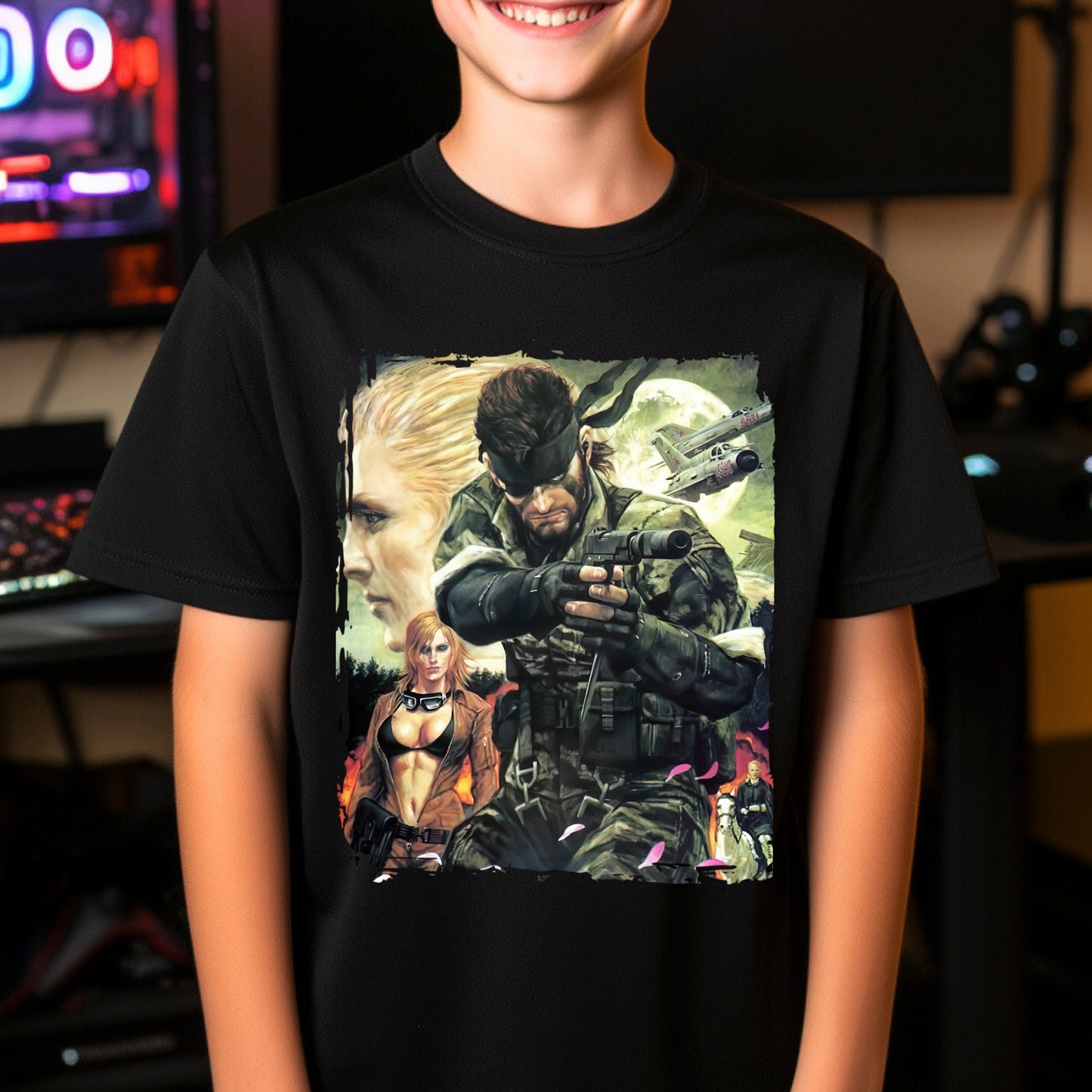 Kids gaming shirt Metal Gear Solid