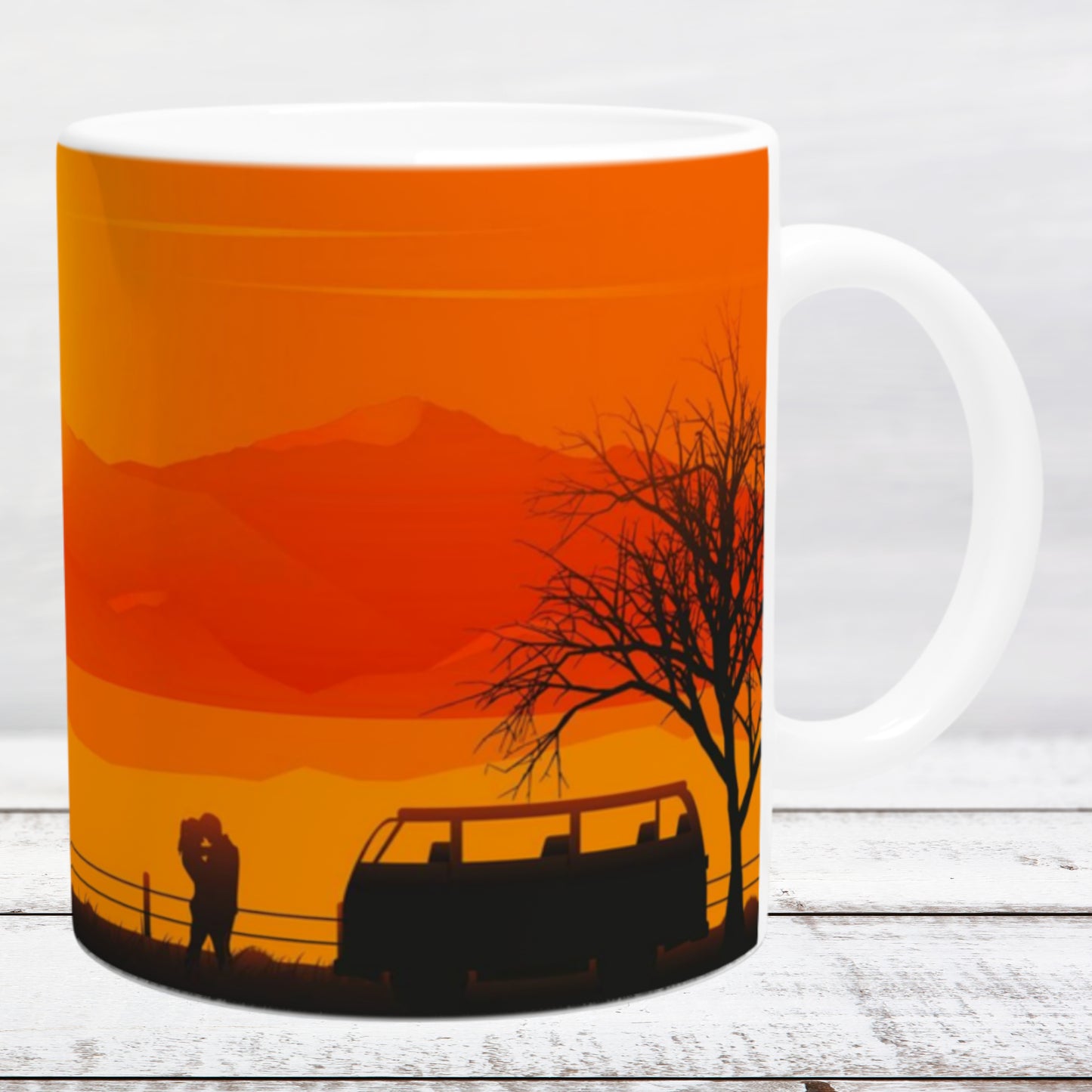 Ceramic mug 11oz / 325 ml Sunset